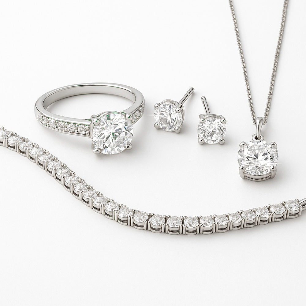 Moissanite Jewelry & Rings