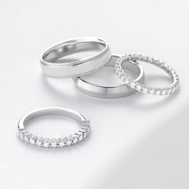 Women's White Gold Wedding Bands
